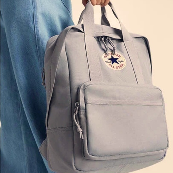 Converse Handbags - NWT Converse Square Unisex Backpack in KAHKI Color